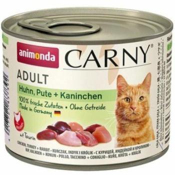 Animonda Carny Adult chicken, turkey & rabbit 200 g kép