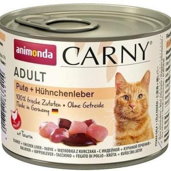 Animonda Carny Adult turkey & chicken liver 200 g kép