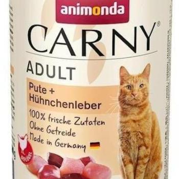 Animonda Carny Adult turkey & chicken liver 400 g kép