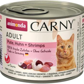 Animonda Carny Adult turkey, chicken & shrimp 200 g kép