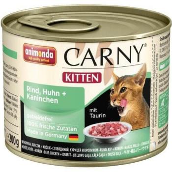 Animonda Carny Kitten beef, chicken & rabbit 200 g kép