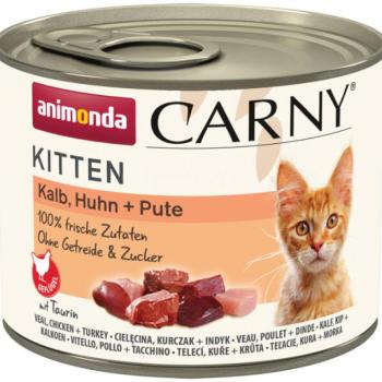 Animonda Carny Kitten veal, poultry & turkey 200 g kép