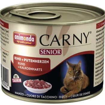 Animonda Carny Senior beef & turkey heart 200 g kép