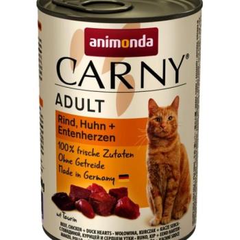 Animonda Cat Carny Adult, marha, csirke és kacsaszív 200 g (83706) kép