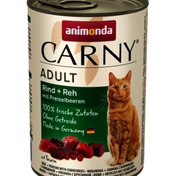 Animonda Cat Carny Adult, marha, szarvas és vörösáfonya 200 g (83700) kép