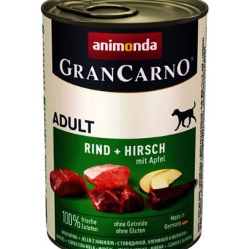 Animonda GranCarno Adult konzerv, marha, szarvas és alma 400 g (82753) kép