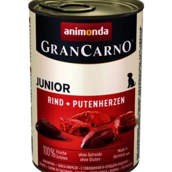 Animonda GranCarno Junior konzerv, marha és pulykaszív 400 g (82728) kép