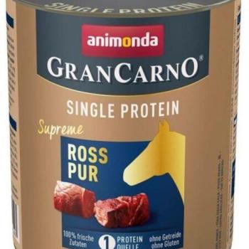 Animonda GranCarno Single Protein flavor horse meat 400 g kép