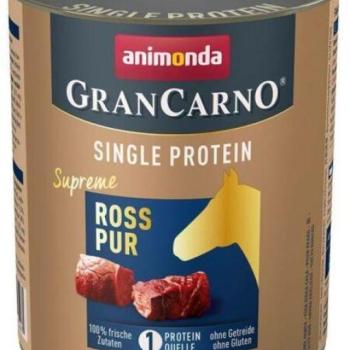 Animonda GranCarno Single Protein flavor horse meat 800 g kép
