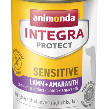 Animonda Integra Protect Sensitive konzerv, bárány és amaránt 400 g (86420) kép