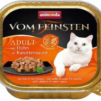 Animonda Vom Feinsten Adult chicken in carrot sauce 100 g kép