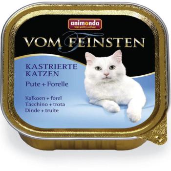 Animonda Vom Feinsten Kastrierte turkey & trout 100 g kép