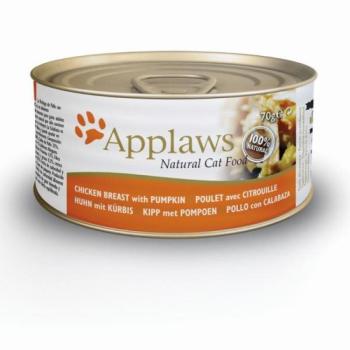 Applaws Chicken breast & pumpkin tin 70 g kép