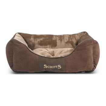 Barna plüss fekhely kutyáknak 10x50 cm Scruffs Chester S – Plaček Pet Products kép