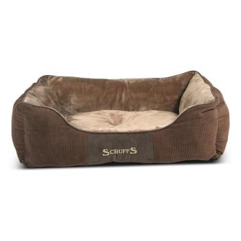 Barna plüss fekhely kutyáknak 60x75 cm Scruffs Chester L – Plaček Pet Products kép