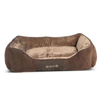 Barna plüss fekhely kutyáknak 70x90 cm Scruffs Chester XL – Plaček Pet Products kép