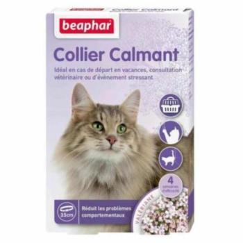 Beaphar Calming Collar stresszoldó nyakörv macskáknak 35 cm kép