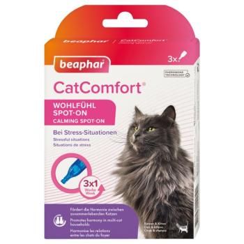 beaphar CatComfort Spot-On jó közérzetért macskáknak, 3x0,55ml kép