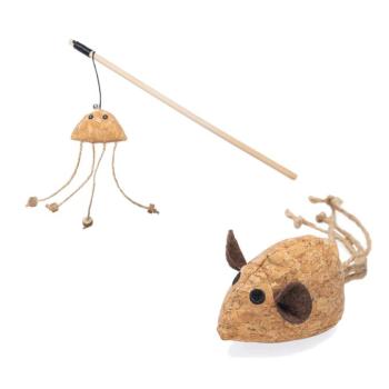 beeztees macskamentás játékszett macskapecával és játékegérrel kép