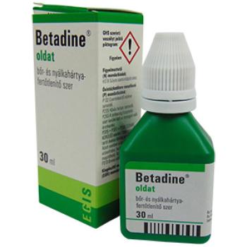 Betadine oldat 30 ml kép