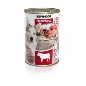 Bewi-Dog konzerv színhús marhahúsban gazdag 400 g kép