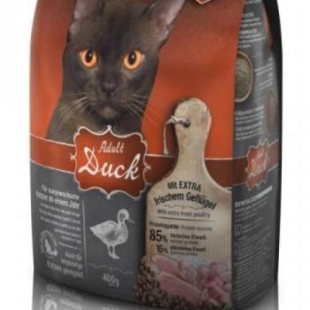 BEWITAL petfood Leonardo Adult duck & rice 400 g kép