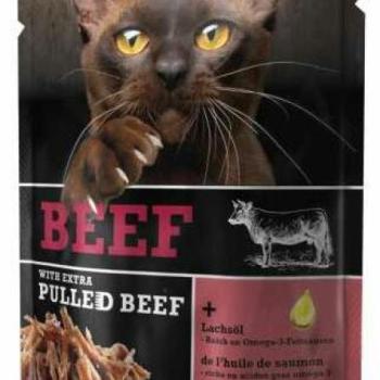 BEWITAL petfood Leonardo beef with extra pulled beef 70 g kép