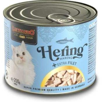 BEWITAL petfood Leonardo herring tin 200 g kép