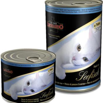 BEWITAL petfood Leonardo Ocean fish tin 400 g kép