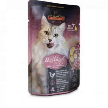 BEWITAL petfood Leonardo poultry & egg 85 g kép