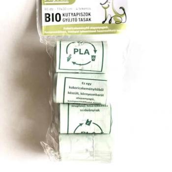 Bio Lebomló Kutyapiszok Gyűjtő Tasak (4 tekercs, 80db), Poly-Pack kép