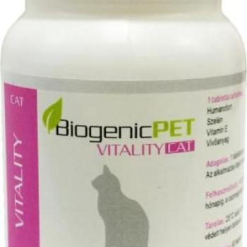 BiogenicPet Vitality Cat tabletta 60 db kép