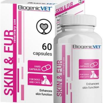 BiogenicVet Skin&Fur kapszula 60 db kép