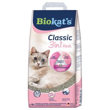 Biokat´s Classic Fresh 3in1 macskaalom bébipúder illattal - 10 l kép