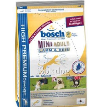 bosch Adult Mini Lamb & Rice 3 kg kép