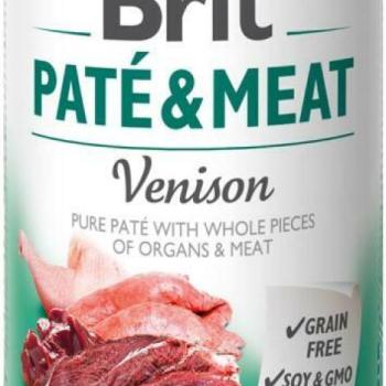 Brit Brit Pate & Meat Venison 6x400 g kép