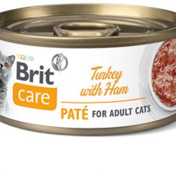 Brit Care Adult Paté turkey with ham 70 g kép