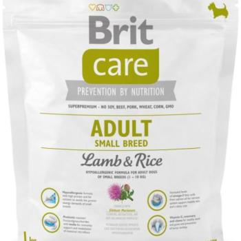 Brit Care Adult Small Breed - Lamb & Rice 1 kg kép