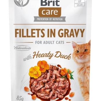 Brit Care Cat Fillets in Gravy - Duck 85 g kép