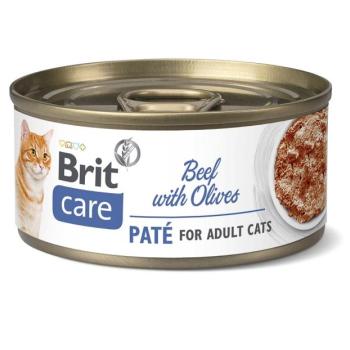 Brit Care Cat Paté Beef with Olives 70 g kép