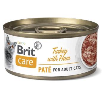 Brit Care Cat Paté Turkye with Ham 70 g kép