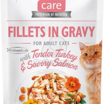 Brit Care Fillets in gravy turkey & salmon 24x85 g kép