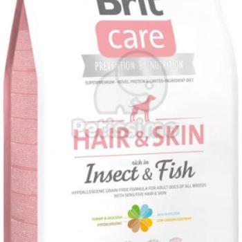 Brit Care Hypoallergen Hair & Skin Insect & Fish 3 kg kép