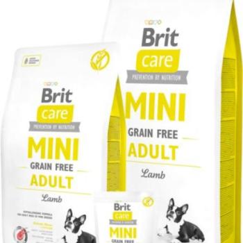 Brit Care Mini Grain Free Adult Lamb 400 g kép
