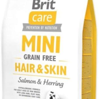 Brit Care Mini Grain Free Hair & Skin Salmon & Hering 2 kg kép