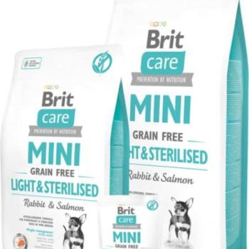 Brit Care Mini Light & Sterilized Rabbit & Salmon 7 kg kép