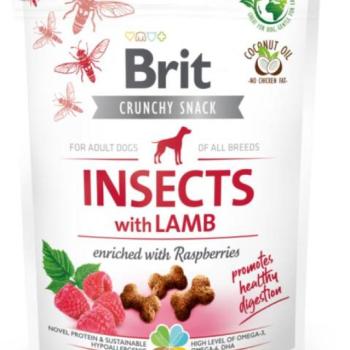 Brit Crunchy Crakcer Insect&Lamb rovarok bárány 200 g kép