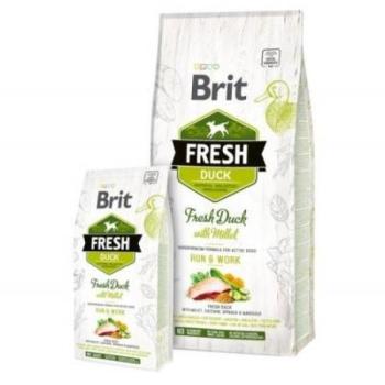 Brit Fresh Adult Run Work Duck 2x12 kg kép