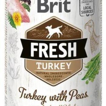 Brit Fresh turkey with peas 400 g kép