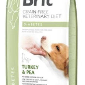Brit Grain Free Veterinary Diet Diabetes Turkey & Peas 2 kg kép